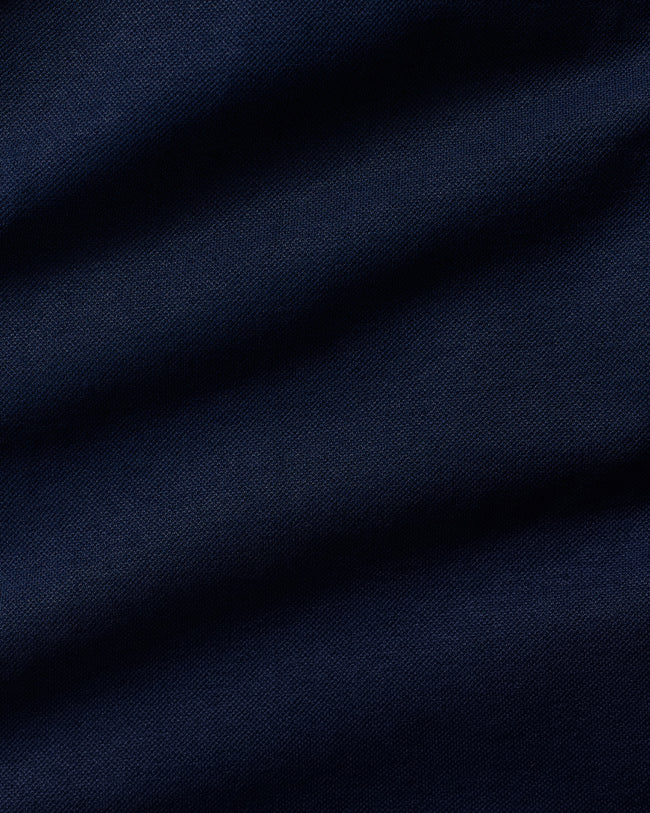Power Seamless High Neck Bra | Sapphire Blue