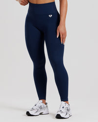 Power Seamless Leggings | Sapphire Blue