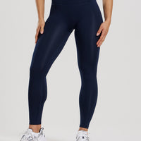 Essential High Waist Leggings | Sapphire Blue