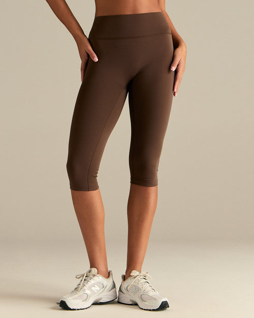 Essential Capri Leggings | Cocoa
