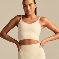 Power Built-In Bra Tank | Off White (1/6)
