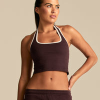 Comfort Halter Tank | Cafe Noir (1/6)