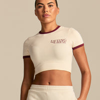 Comfort Lifting Crew Baby T-Shirt | Off White (1/6)