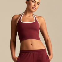 Comfort Halter Tank | Oxford Red (1/6)