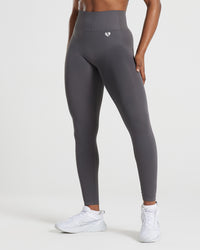 Power Seamless 7/8 Leggings | Graphite