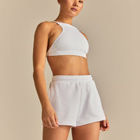 Comfort Lightweight Shorts | White