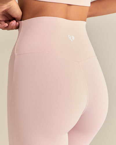 Essential Flared Leggings | Ballet Pink