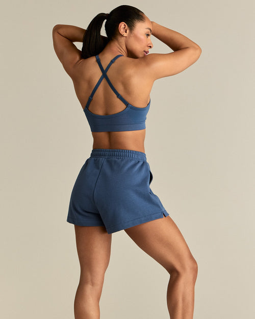 Motion Seamless Racer Front Bra | Blueberry