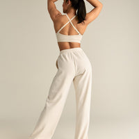 Comfort Lightweight Straight Leg Joggers | Off White