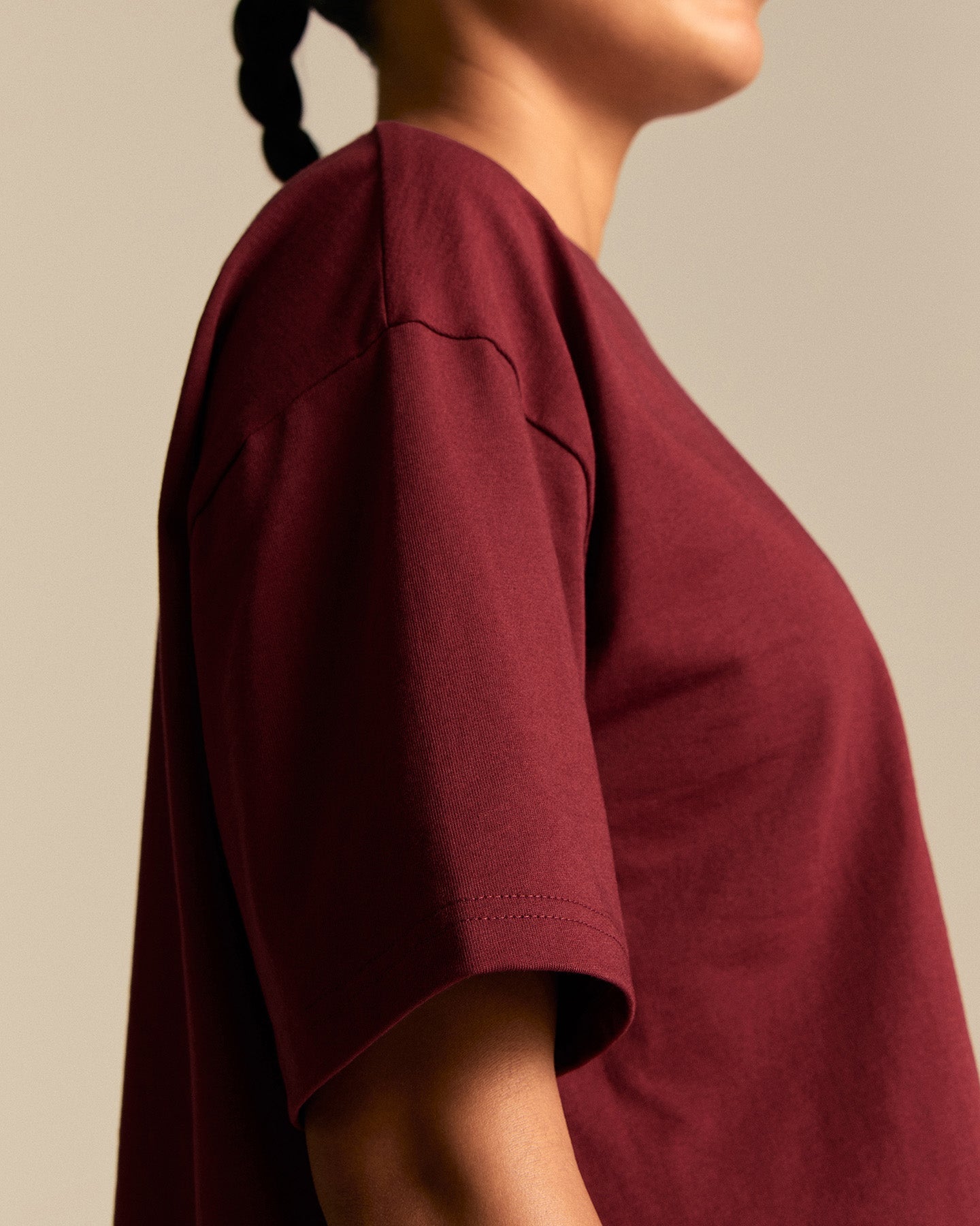Comfort Athletic Club Cropped T-Shirt | Oxford Red (2/6)