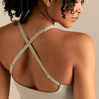 Motion Seamless Racer Front Bra | Stone