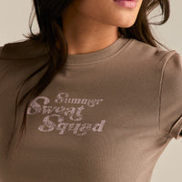 Comfort Graphic Ribbed Baby T-Shirt | Caribou