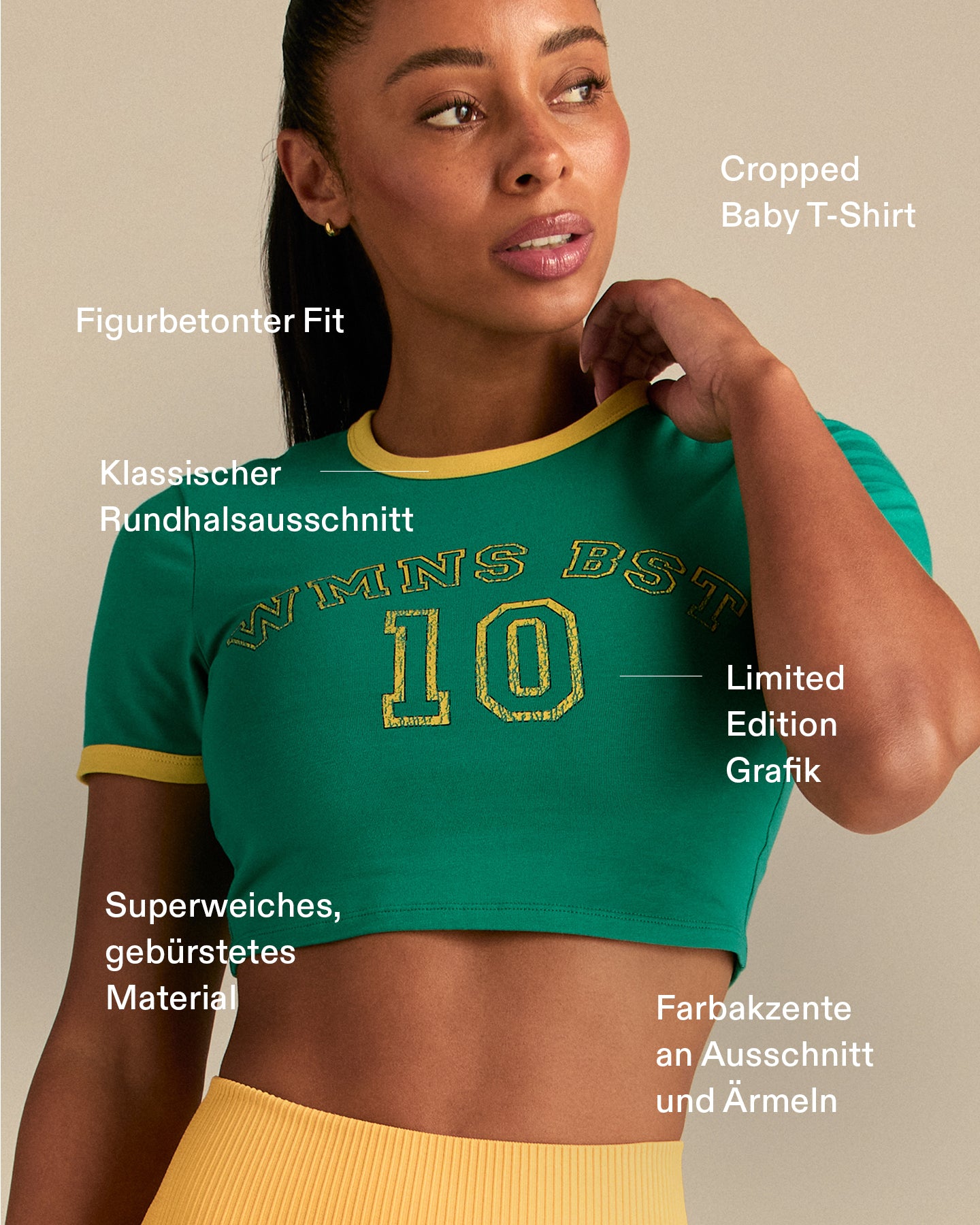 Comfort "10" Graphic Baby T-Shirt | Amazonia Green