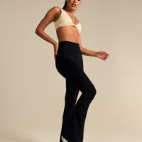 Power High Waist Flared Leggings | Black (3/6)