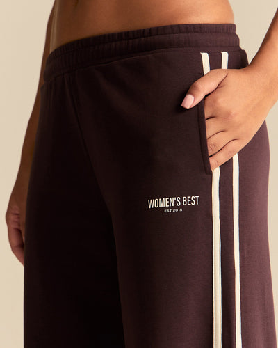 Comfort Lightweight Contrast Joggers | Cafe Noir (3/6)