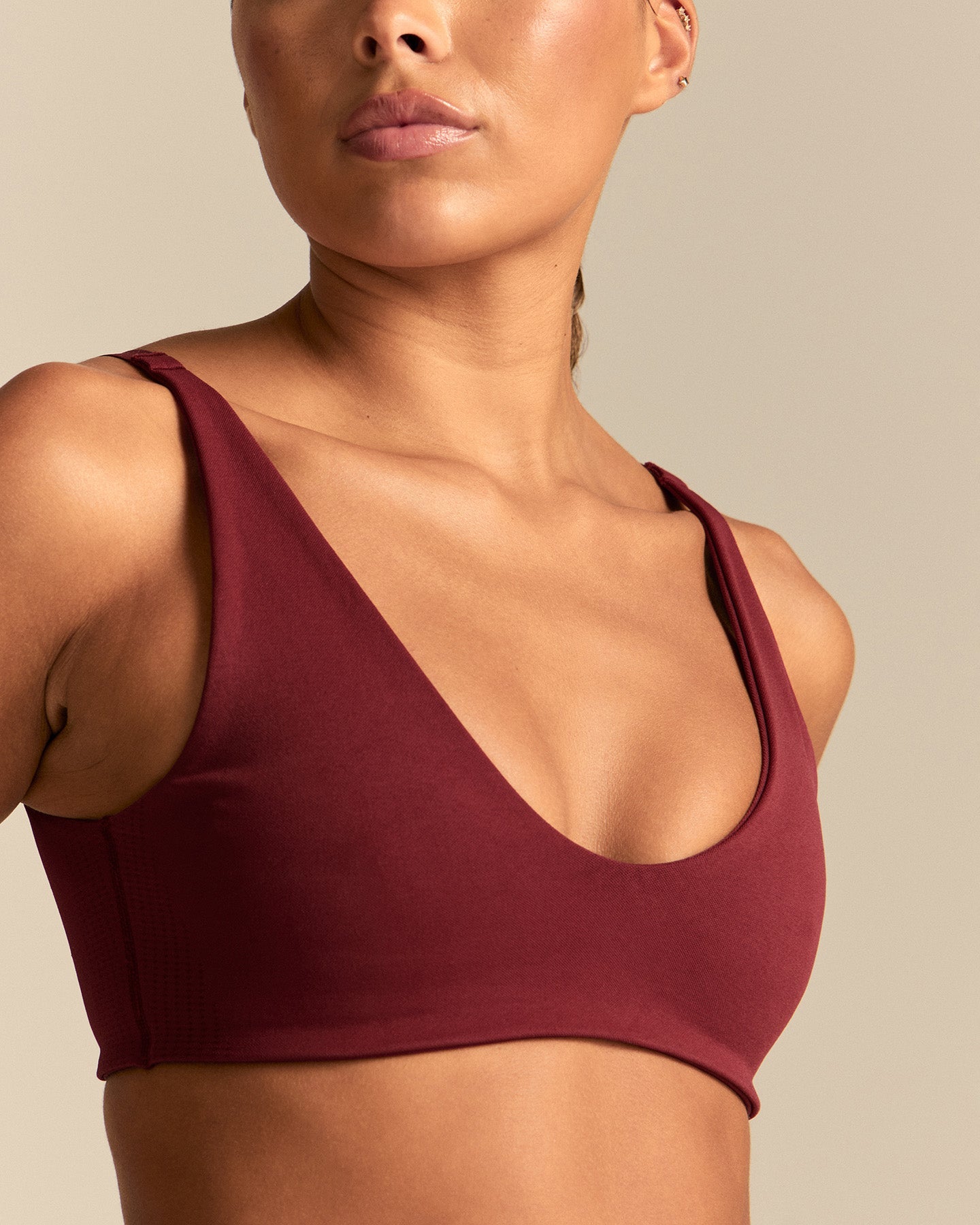 Power Reversible Twist Bra | Oxford Red (3/6)