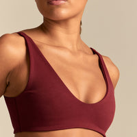Power Reversible Twist Bra | Oxford Red (3/6)
