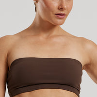 Essential Bandeau Convertible Bra | Cocoa