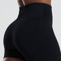 Power Seamless Shorts | Black