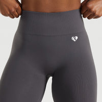 Power Seamless 7/8 Leggings | Graphite