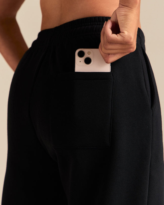 Comfort Sports Club Joggers | Black