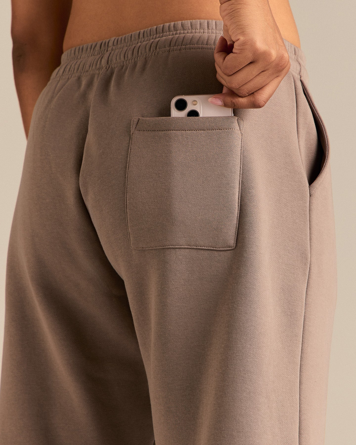 Comfort Sports Club Joggers | Taupe Grey