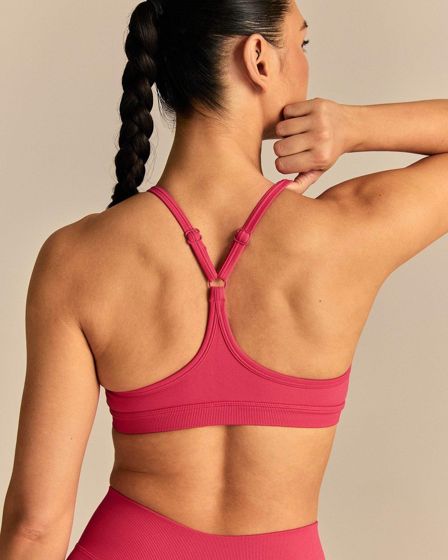 Emphasize V-Neck Bra | Watermelon