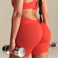 Define 2.0 Low Back Shorts | Lava Red
