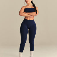 Define 2.0 Low Back Leggings | Sapphire Blue