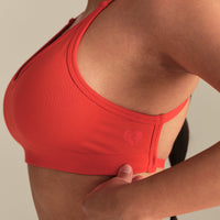 Define 2.0 Cross Back Bra | Lava Red