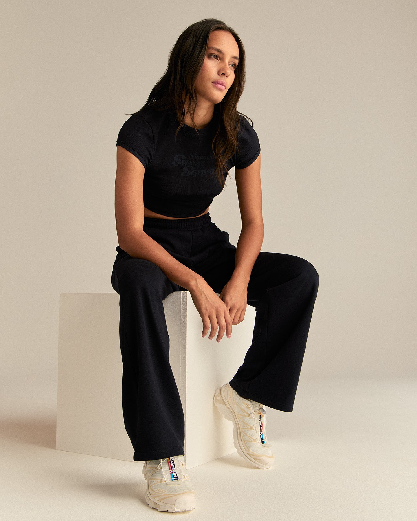 Comfort Lightweight Sweat Squad Joggers | Black