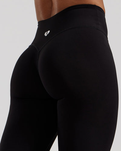 Essential High Waist Leggings | Black