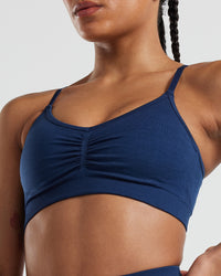 Define Scrunch Seamless Bralette | Sapphire Blue