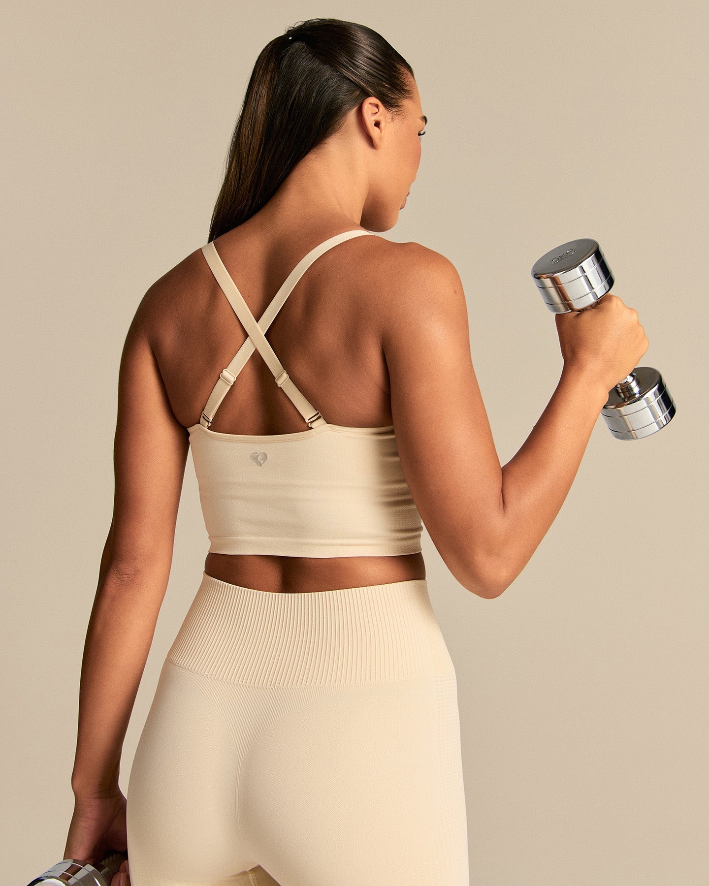 Power Built-In Bra Tank | Off White (4/6)