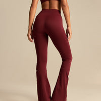 Power High Waist Flared Leggings | Oxford Red (4/6)