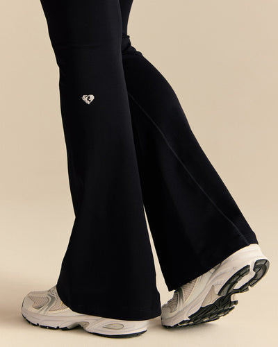Power High Waist Flared Leggings | Black (4/6)