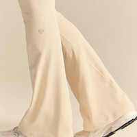Power High Waist Flared Leggings | Off White (4/6)