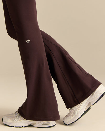 Power High Waist Flared Leggings | Cafe Noir (4/6)