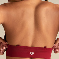 Define 2.0 Halter Neck Bra | True Red