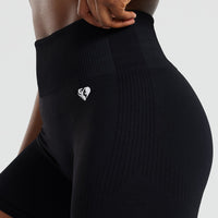 Power Seamless Shorts | Black