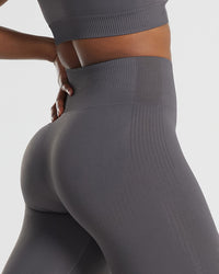 Power Seamless 7/8 Leggings | Graphite