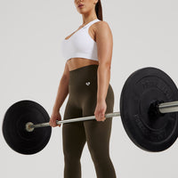 Power Seamless Sweetheart Bra | White