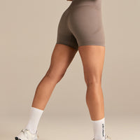 Motion Seamless Shorts | Taupe Grey
