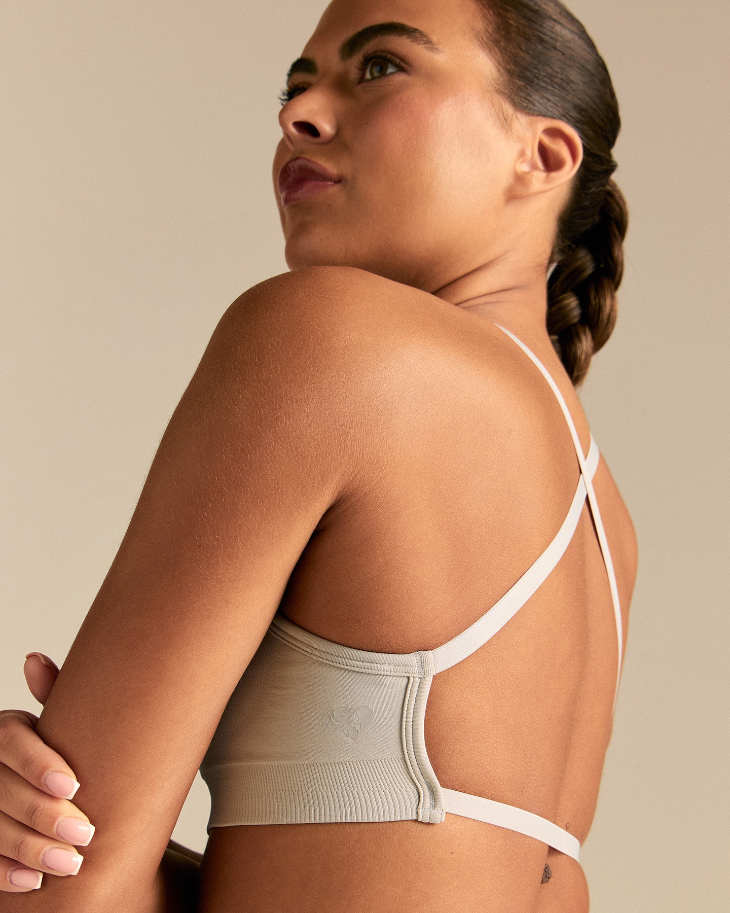 Define 2.0 Cross Back Bra | Stone