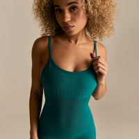 Define 2.0 Scrunch Adjustable Unitard | Eden Green