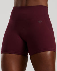 Motion Seamless Shorts | Dark Cherry