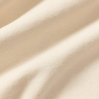 Comfort Lightweight Straight Leg Mid Waist Joggers | Coconut White