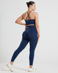 Define Scrunch Seamless Leggings | Sapphire Blue