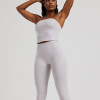 Define 2.0 Seamless Longline Bandeau Bra | Steel Grey