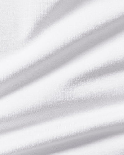 Define 2.0 High Neck Backless Bra | White